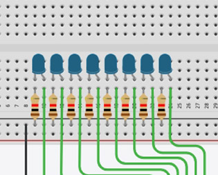 | Arduino教學 | LED Shift 跑馬燈 | 202|